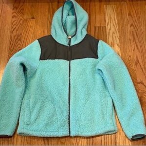 Like New SO Fleece Jacket With Hood- Size Large